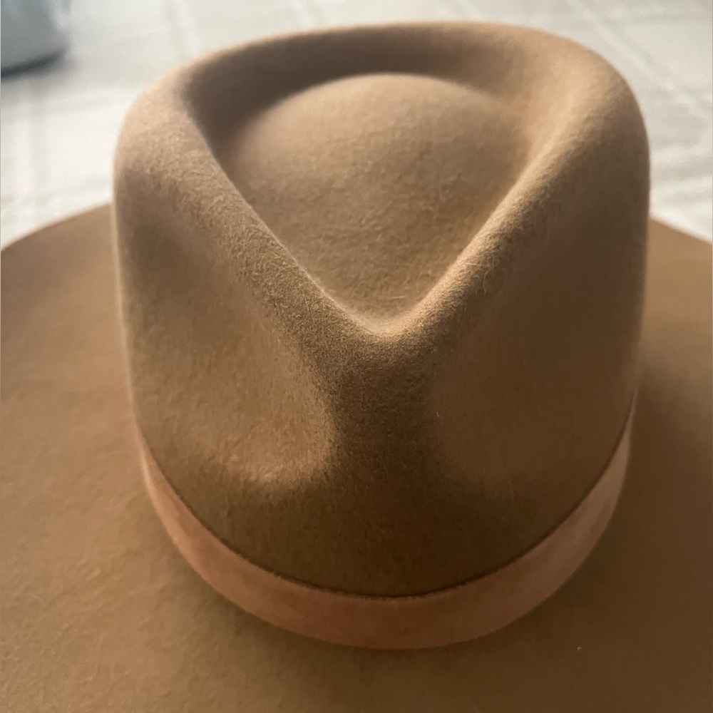 100% Australian Wool- Camel Colored Hat - image 4